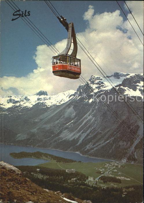 Seilbahn Furtschellas Sils Oberegadin