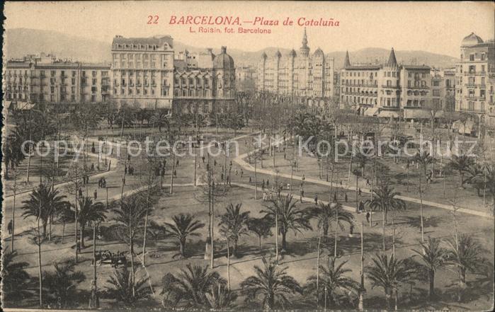 Barcelona Cataluna Plaza de Cataluna