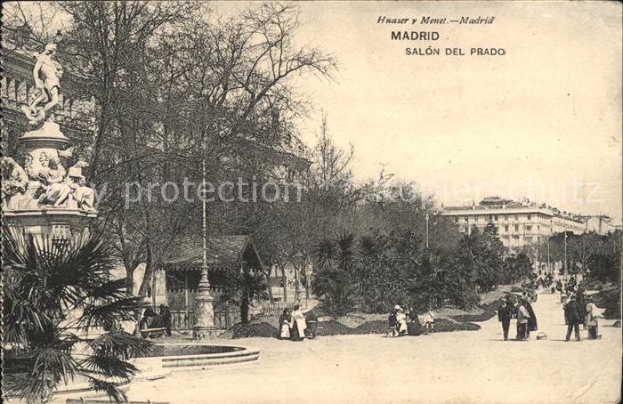 Madrid Spain Salon del Prado