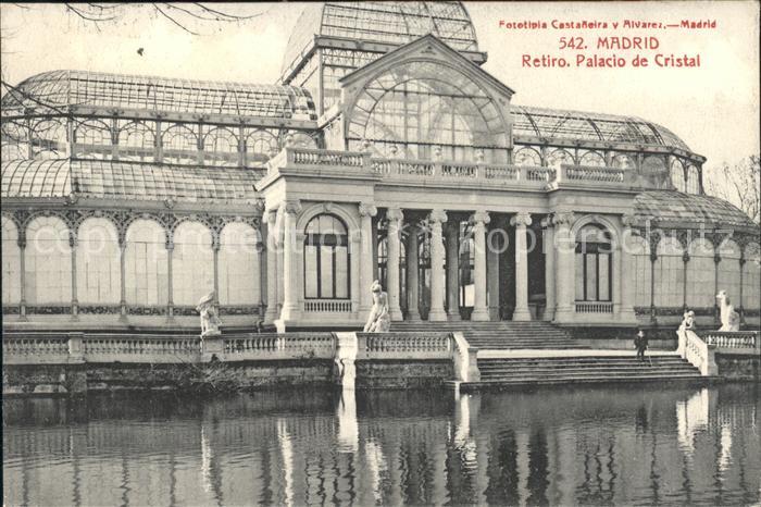 Madrid Spain Palacio de Cristal del Retiro