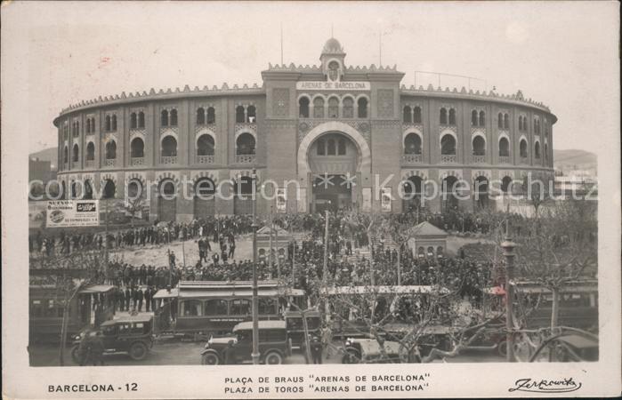 Barcelona Cataluna Plaza de Toro Arenas