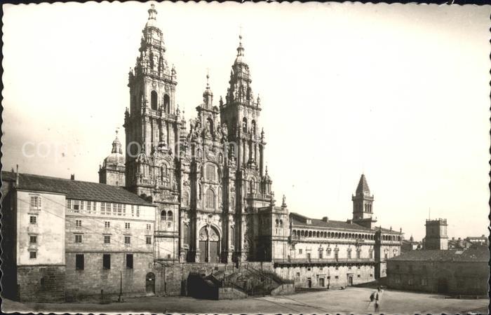 Santiago de Compostela Catedral Fachada del Obradoiro