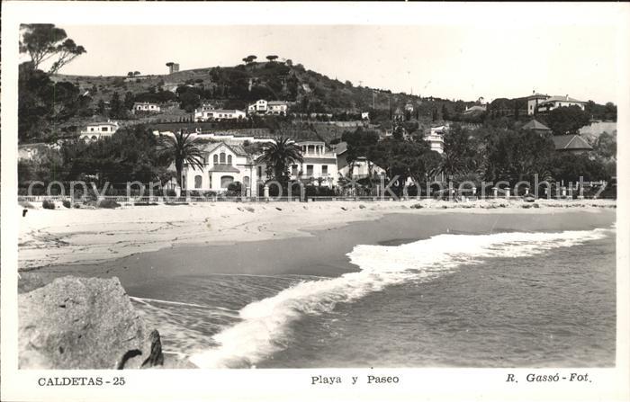 Caldetas Playa y Paseo