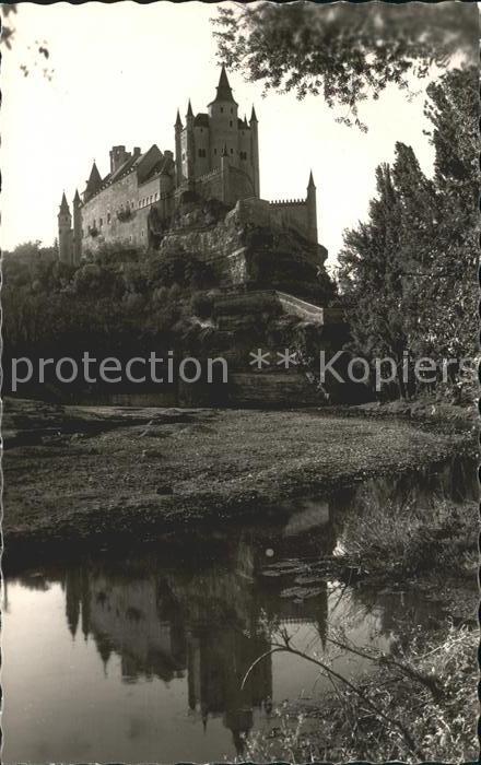 Segovia Alcazar Castillo Rio Eresmo