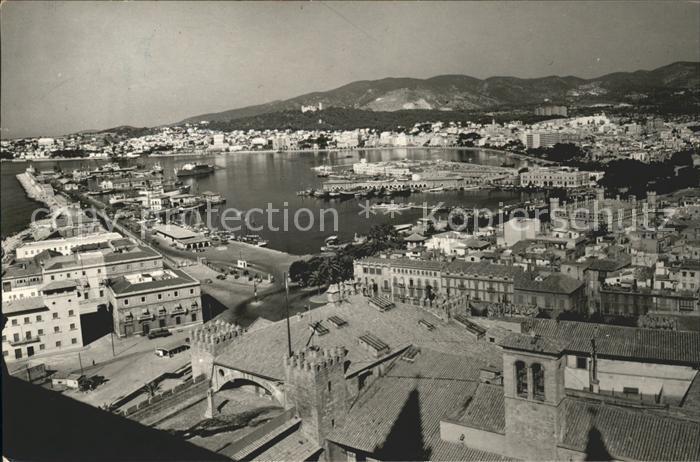 Palma de Mallorca Vista panoramica del puerto