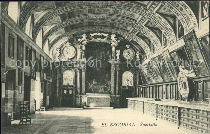 El Escorial Sacristia del Monasterio