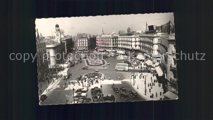Madrid Spain Plaza Puerta del Sol
