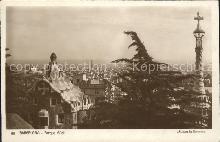 Barcelona Cataluna Parque Güell