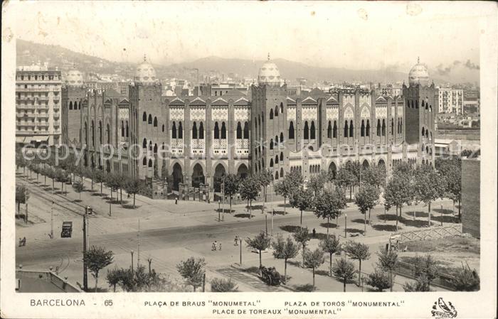 Barcelona Cataluna Plaza de Toros Monumental