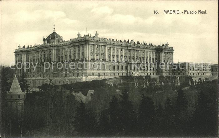 Madrid Spain Palacio Real