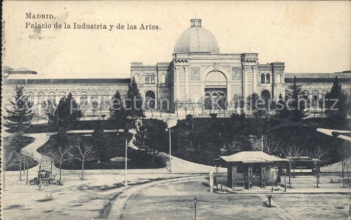 Madrid Spain Palacio de la Industria y de las Artes