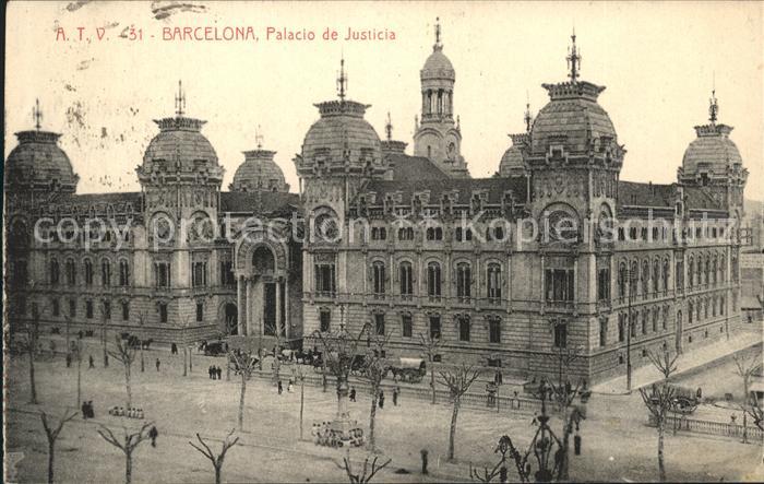 Barcelona Cataluna Palacio de Justicia