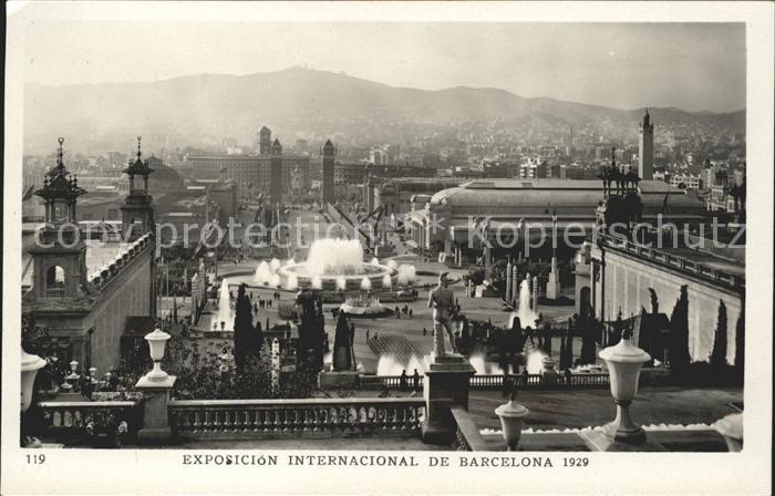Barcelona Cataluna Exposicion Internacional 1929 Palacio Nacional