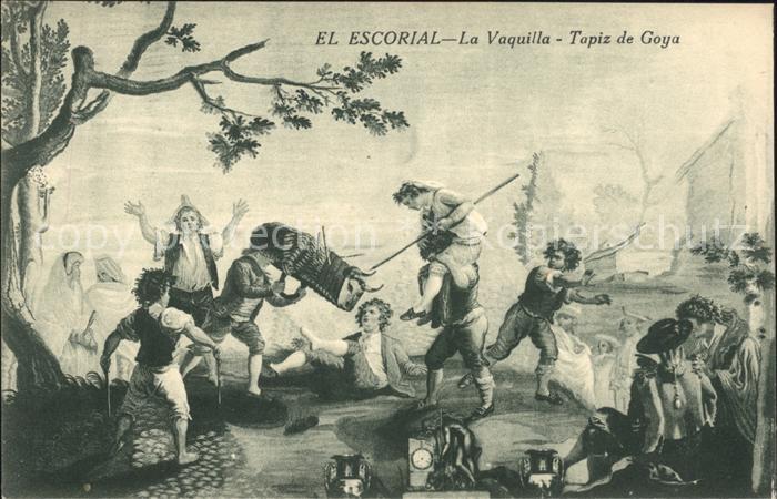 El Escorial La Vaquilla Tapiz de Goya Monasterio