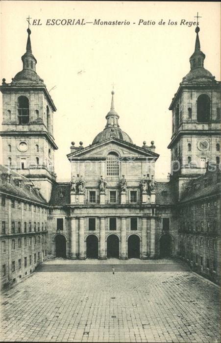 El Escorial Patio de los Reyes Monasterio