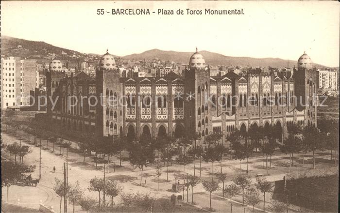 Barcelona Cataluna Plaza de Toros Monumental Stierkampfarena