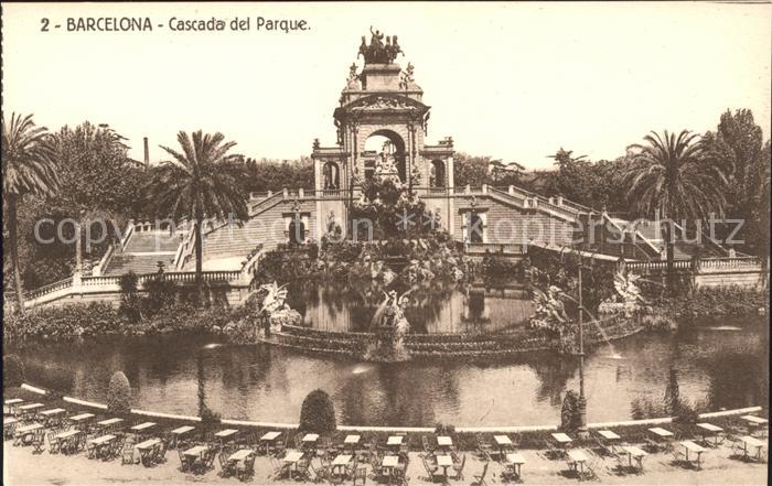 Barcelona Cataluna Cascada del Parque
