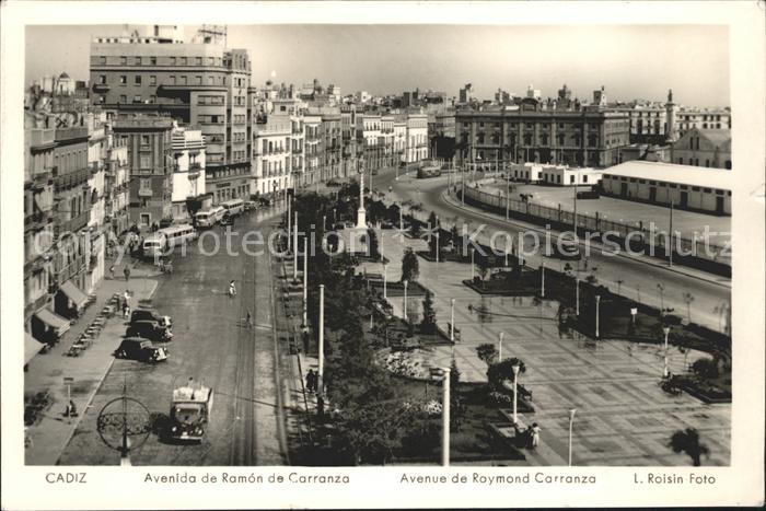 Cadiz Andalucia Avenida de Ramon de Carranza