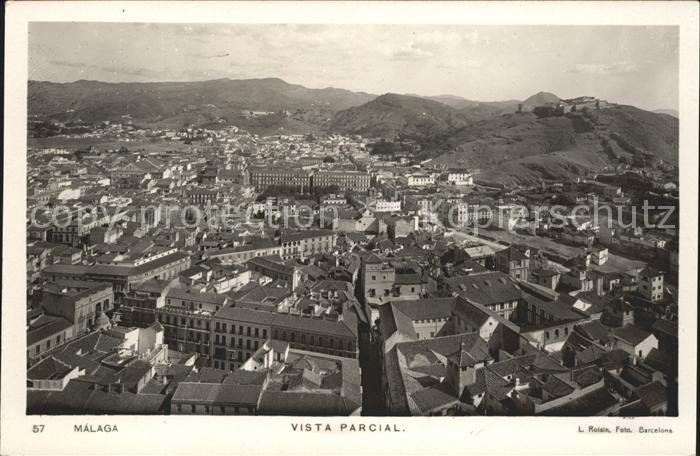 Malaga Andalucia Vista parcial