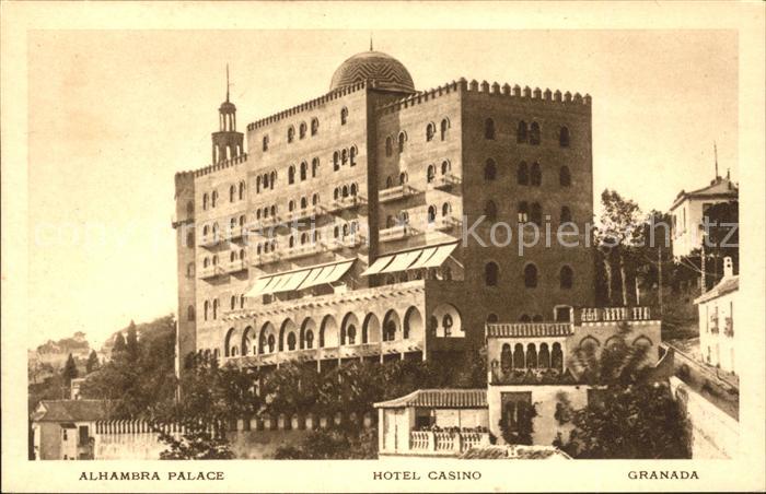 Granada Andalucia Alhambra Palace Hotel Casino