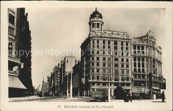 Madrid Spain Avenida de Pi y Margall