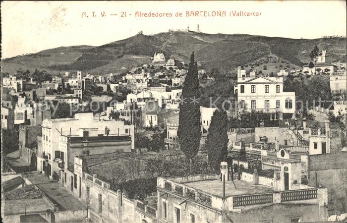 Barcelona Cataluna Alrededores de la ciudad Vallcarca