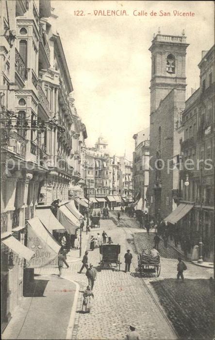 Valencia Valenciana Calle de San Vicente