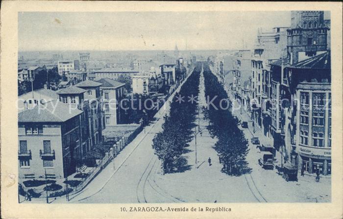 Zaragoza Saragossa Espana Avenida de la Republica