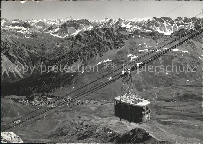 Seilbahn Arosa Weisshorn Piz Kesch Piz Palü Piz