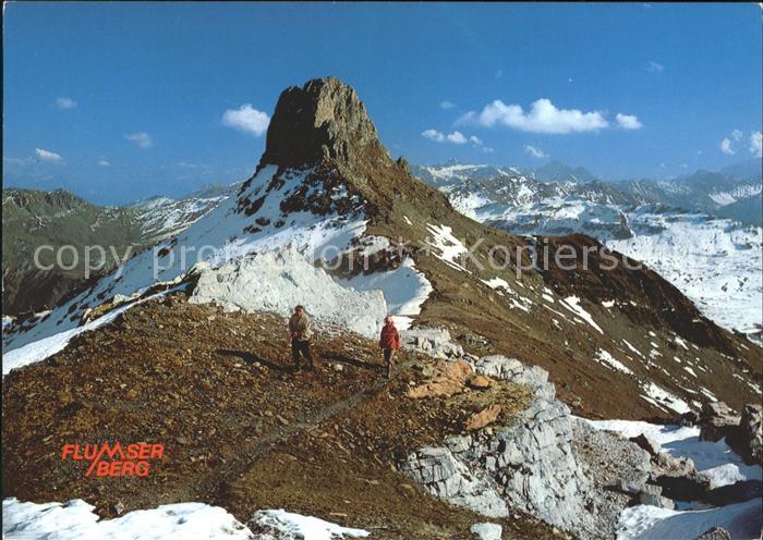 Gletscher Flumserberg Spitzmeilen Wanderung