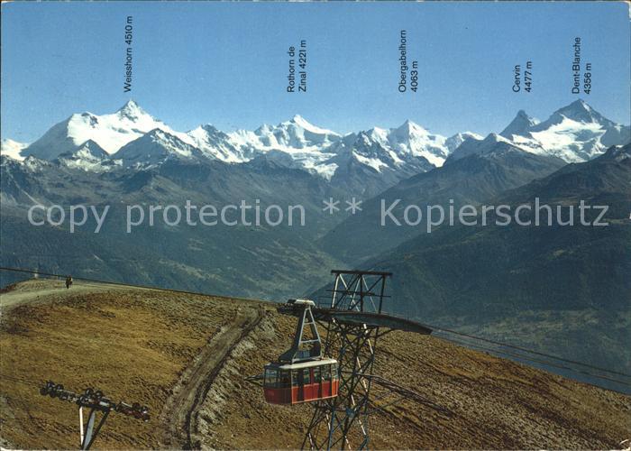Seilbahn Bella-Lui Crans-sur-Sierre