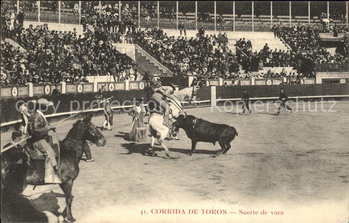 Stierkampf Corrida de Toros Suerte de vara