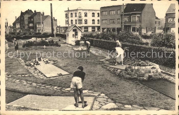 Minigolf Bredene sur Mer Golf miniature