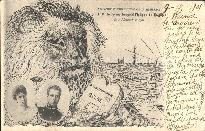 Adel Belgien S.A.R. Prince Leopold-Philippe Königspa