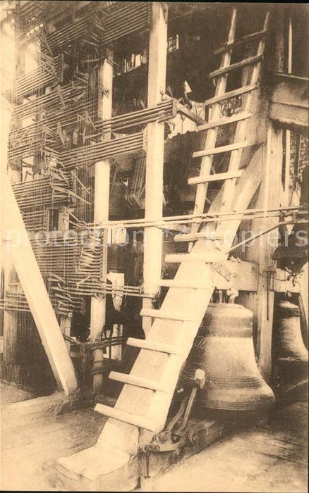 Kirchenglocke Churchbell Cloche Eglise Mechelen-Malines Binnenzicht Klokkenspe