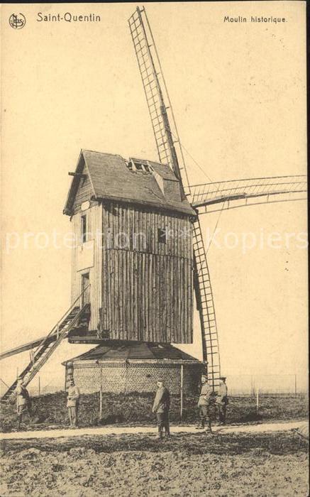 Windmuehle Saint-Quentin Moulin historique