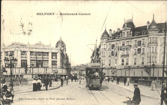 Strassenbahn Belfort Boulevard Carnot