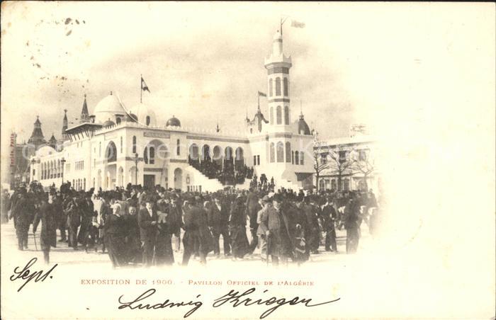 Exposition Universelle Paris 1900 Pavillon de l'Algerie