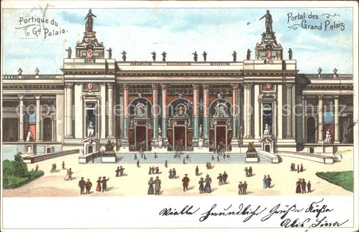 Exposition Universelle Paris 1900 Portal des Grand Palais