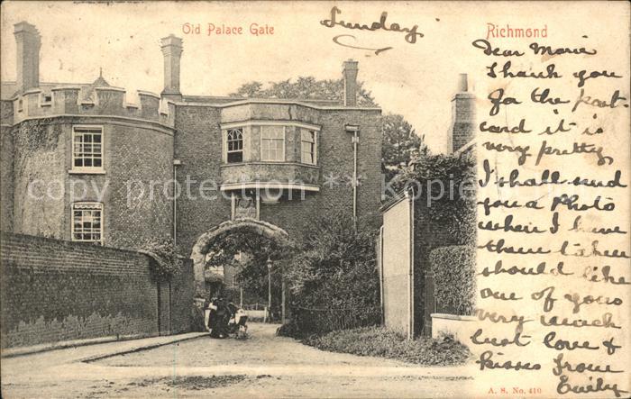 Richmond upon Thames Old Palace Gate
