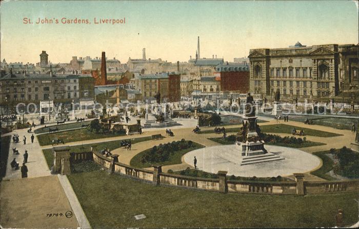 Liverpool St John's Gardens Monument