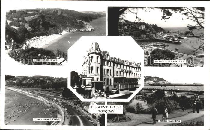 Torquay Torbay Oddicombe Beach Harbour Vane Hill Torre Abbey Sands Gardens Derwe