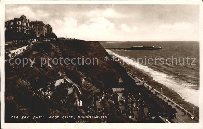 Bournemouth Zig Zag Path West Cliff