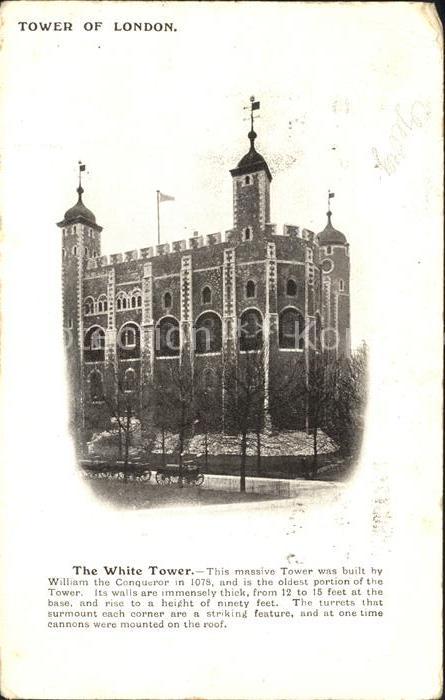 London The White Tower William the Conqueror 11th Century