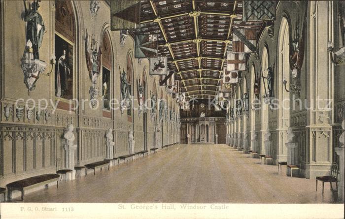 Windsor Castle St George's Hall