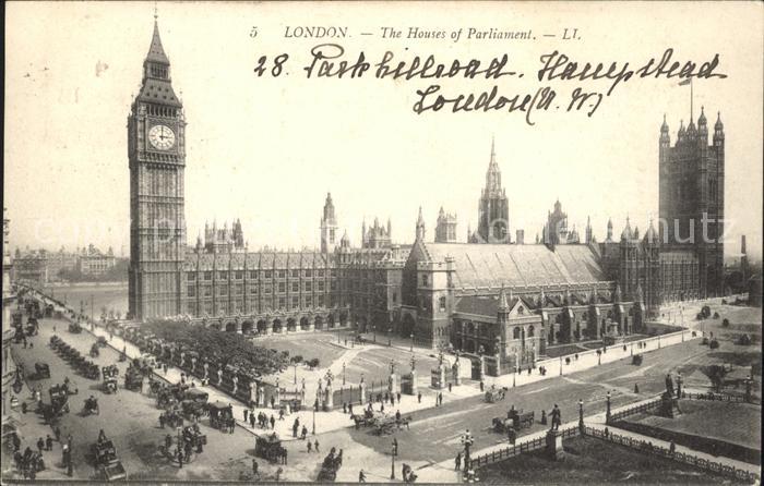 London Houses of Parliament