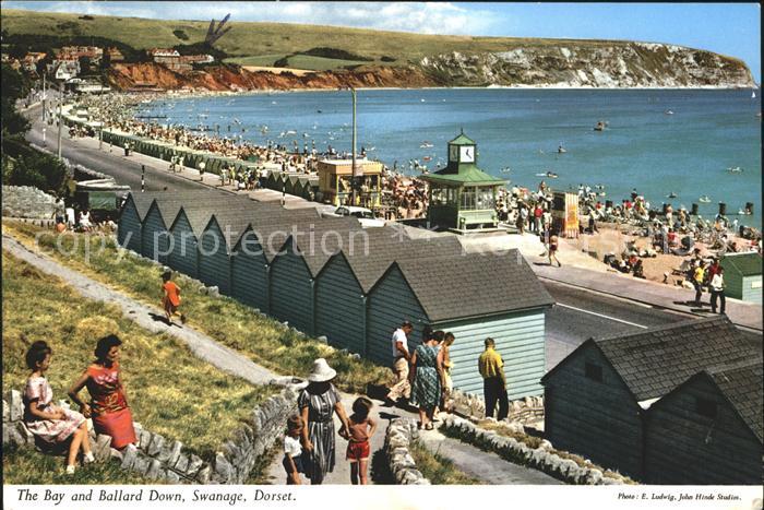 Swanage Purbeck Bay and Ballard Down Beach