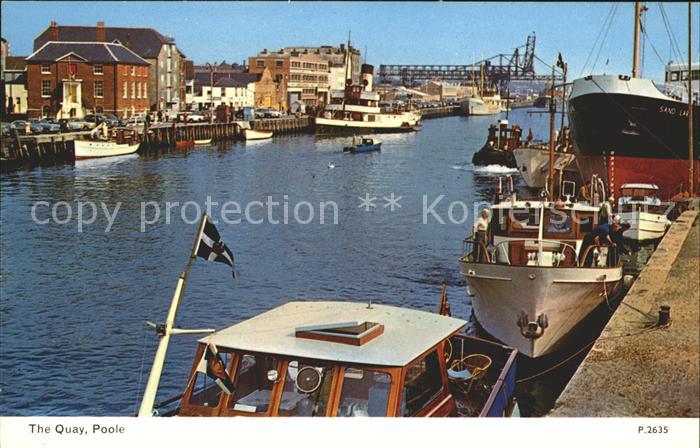 Poole Dorset The Quay Boat Steamer