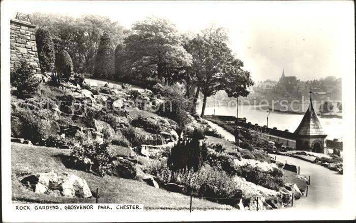 Chester Cheshire Rock Gardens Grosvenor Park