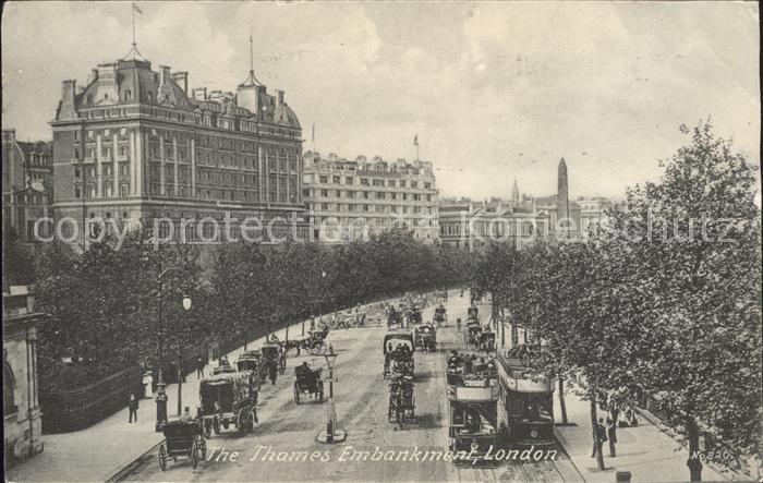 London Thames Embankment